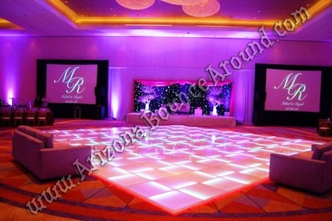 LED dance floor rental Tempe Arizona